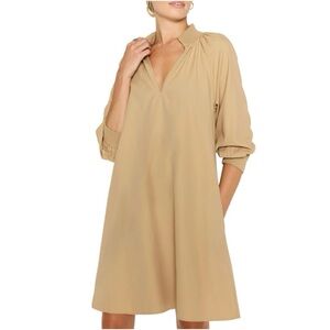 Brochu Walker Amaia Mini Dress Sahara Beige